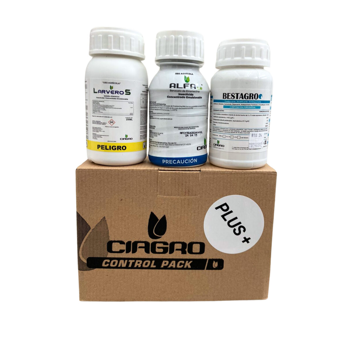 Control Pack Plus (Alfa1.8 + Bestagro + Larvero 5) - Image 1