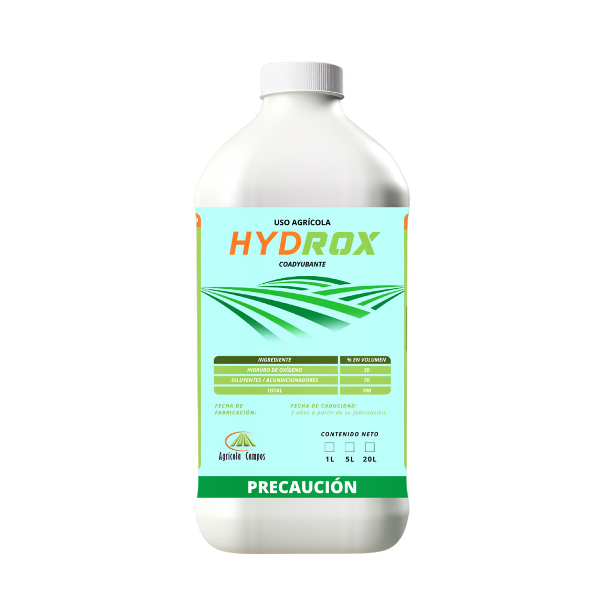 Hydrox (Hidruro de Oxígeno) - 5 Litros - Image 1