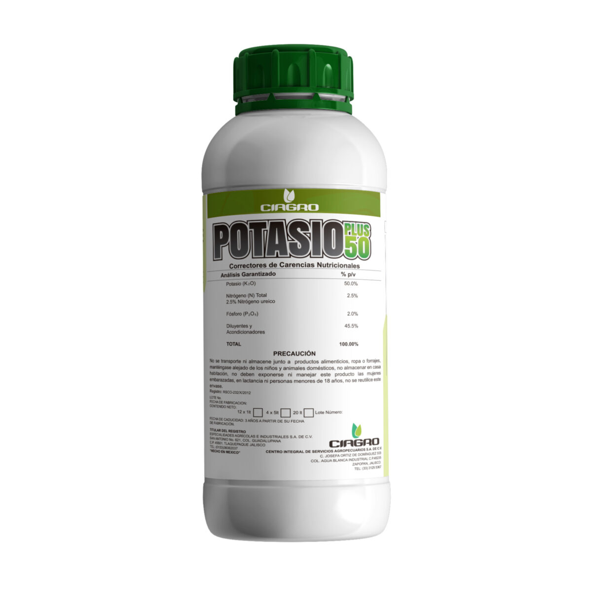 Potasio Plus 50 - 1 Litro - Image 1
